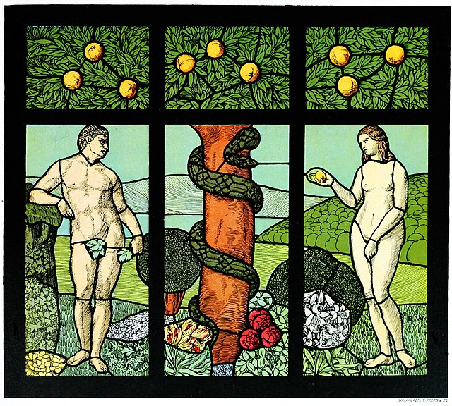 Adam and Eve at the Tree of Knowledge