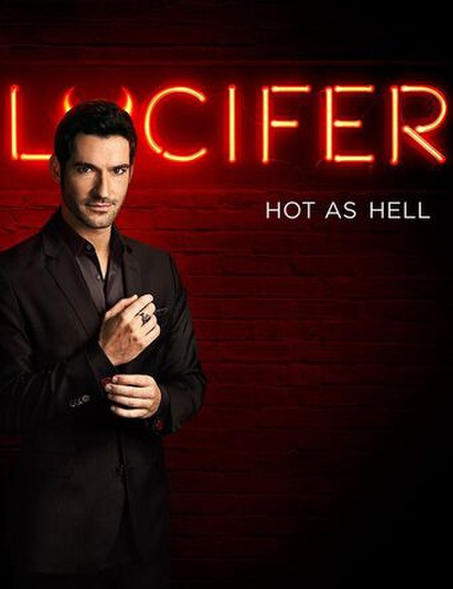 Poster for the show Lucifer.