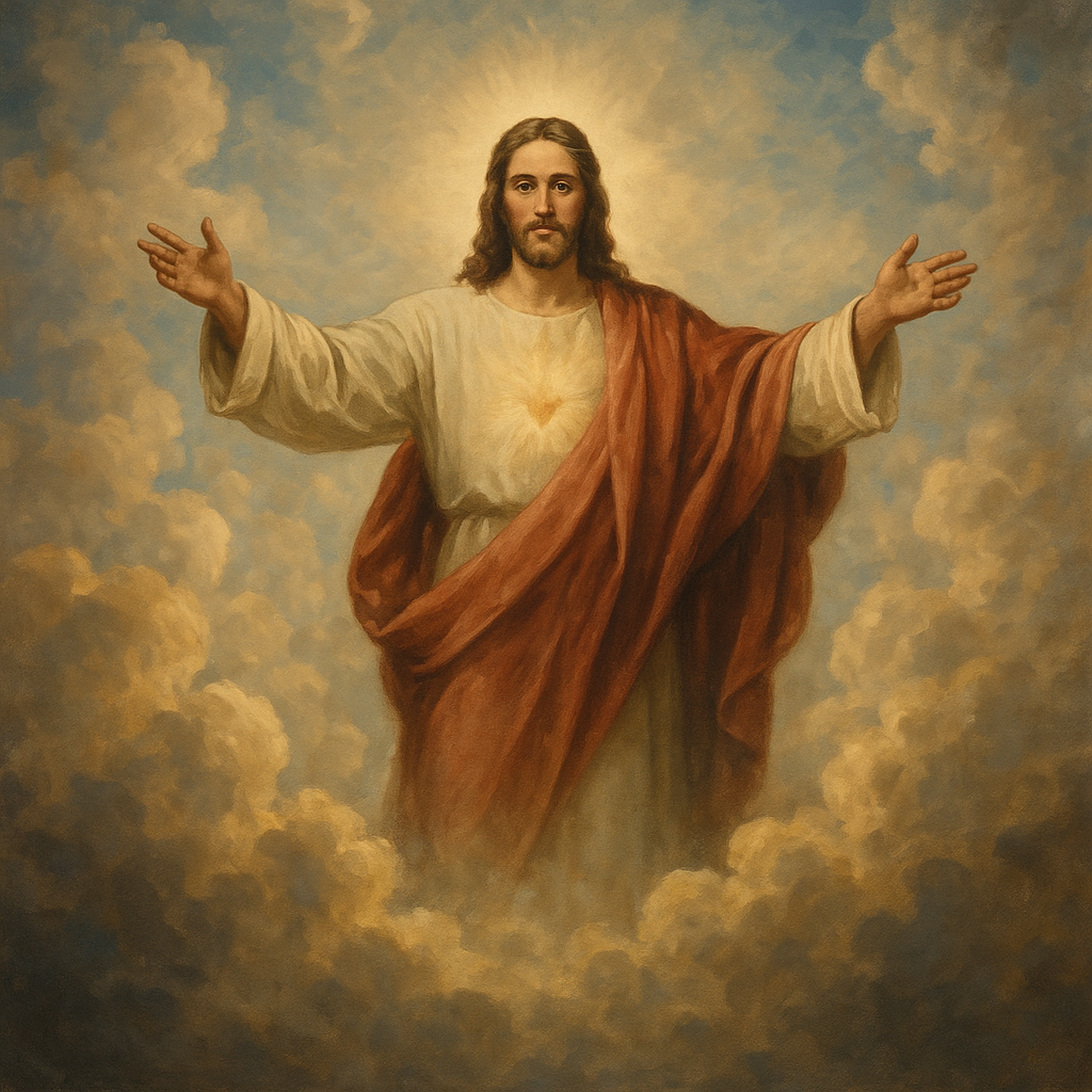Jesus in the sky