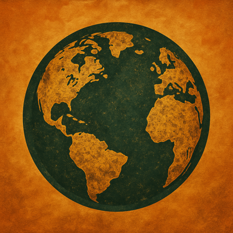 The globe.