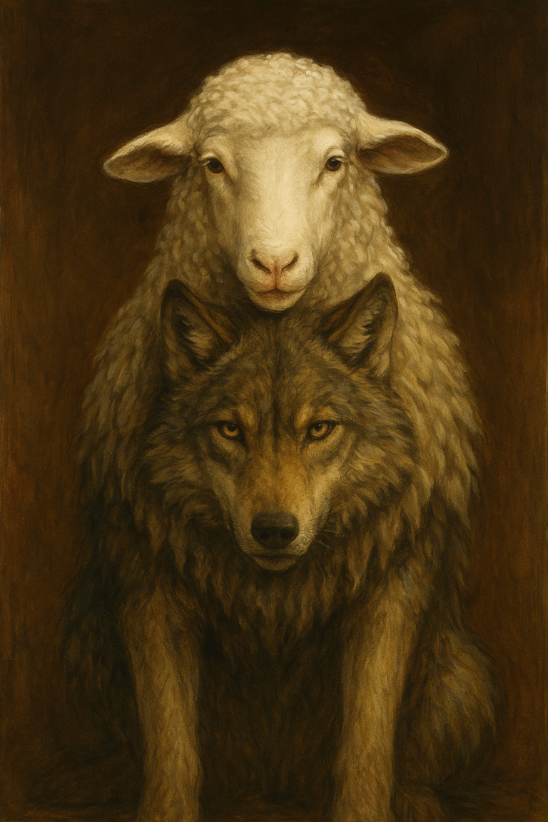 Wolf in Sheep's Clothing.