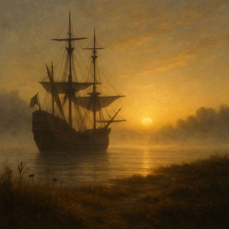 Sailing at Dawn